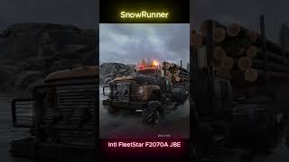 Intl FleetStar F2070A JBE Mod snowrunner [upl. by Moulden]