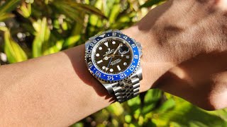 Rolex GMT Master II BatgirlBatman  Review [upl. by Llewoh]