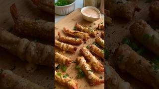 Crispy Shrimp Roll Wontons  The Ultimate Appetizer [upl. by Eidaj]