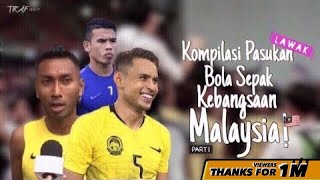 Kompilasi Lawak Pasukan Bola Sepak Malaysia Part 1 AFF Suzuki Cup [upl. by Nyroc]