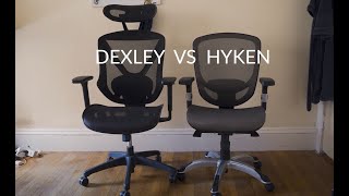 Dexley vs Hyken Staples Office Chairs Comparison [upl. by Elyrad]