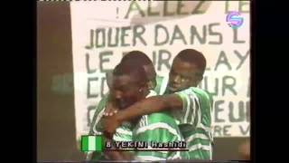 RASHIDI YEKINI DESTROYING CONGO AT AFCON 1992 [upl. by Nylrak309]