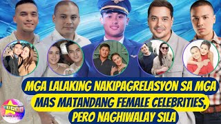 Mga Lalaking Nakipagrelasyon sa Mga Mas Matandang Female Celebrities pero naghiwalay sila [upl. by Janey]