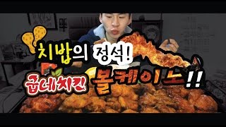 ❰먹 방❱ 치밥의정석 굽네치킨 5마리 먹방 160213 [upl. by Severin599]