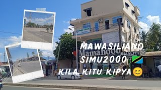 THIS IS DAR ES SALAAM MAWASILIANO SIMU 2000 KILA KITU KIMEBADILIKA TAZAMA MADUKA RESTAURANT ETC🇹🇿 [upl. by Ehctav]