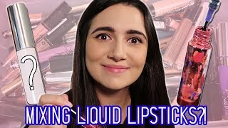 Mixing All My Liquid Lipsticks Together [upl. by Eisele]