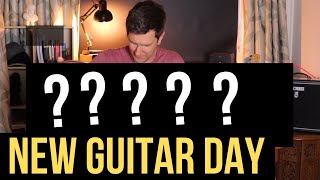 My New Guitar Day  Unboxing Video [upl. by Themis]