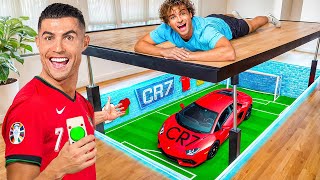 I Built a SECRET Lamborghini For Ronaldo [upl. by Oidale]