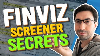 FINVIZ SCREENER SECRETS  Every Trader amp Investor Should Know These Settings For Day Trading [upl. by Heck]