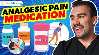 Pharmacology Analgesics  Opioids NSAIDS Tylenol  Nursing RN PN MADE EASY [upl. by Llenram909]