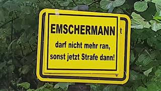 Geh nich anne Emscher bei Regen  Oder in Kanäle  NIEMALS VORWÄHREND und kurz NACH Regen [upl. by Rellia]