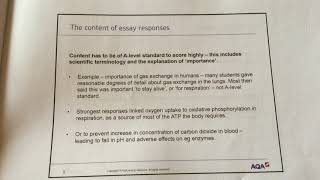 AQA Biology Essay 1 2018 [upl. by Schaffel]