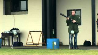 Olympic Double Trap shooting with Richard Faulds [upl. by Ennovart]