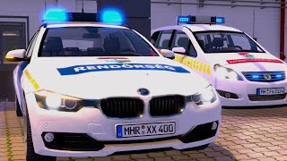 Emergency Call 112 Sim  Hungarian Police on Duty 4K [upl. by Nol]