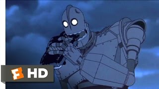 The Iron Giant 410 Movie CLIP  Hungry For Scraps 1999 HD [upl. by Belanger707]