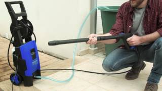 Demonstration of how to use Nilfisk inlet hose [upl. by Fulbright]