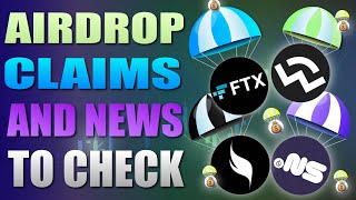 ⚠️ Airdrop Claims amp News of November 2nd Week ⚠️ [upl. by Roderica]