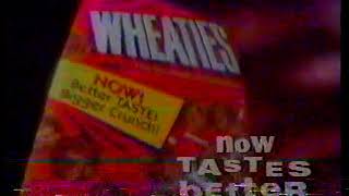 1990 MICHAEL JORDAN WHEATIES CEREAL COMMERCIAL Now Tastes Better [upl. by Adleremse]