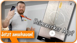 Wandflächen mit Smartphone messen 📲 iOS 12 MaßbandApp TEST [upl. by Jordain]