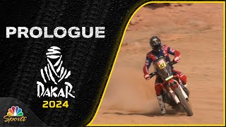 Prologue  2024 Dakar Rally  EXTENDED HIGHLIGHTS  1524  Motorsports on NBC [upl. by Yznyl]