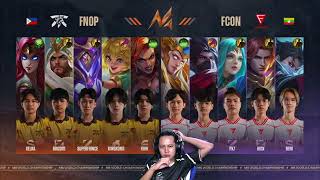 KNOCKOUT STAGE DAY KE 2 M6 WORLD CHAMPIONSHIP MOBILE LEGENDS FNOP VS FCON GAME KE 5 MATCH KE 14 [upl. by Ogawa]