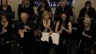 South Wales Clarinet Choir  Gershwin Walking the Dog [upl. by Ahsienod]