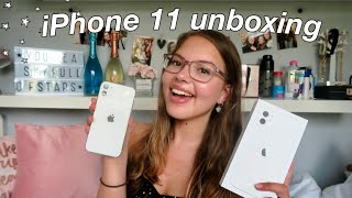 IPHONE 11 UNBOXING [upl. by Funk]