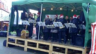 Weihnachtsmusik 2011 mit „1 Musik Corps Marl Hüls 1980 eVquot rund um die Georgs Kirche AltMarl [upl. by Swayne]