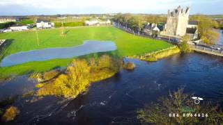 Claregalway Flooding 10122015 [upl. by Anahsal]