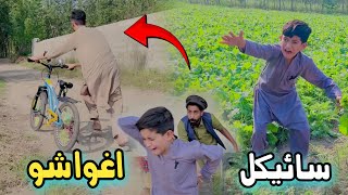 Nafees Na Cycle Agwa Sho  Pashto funny Video  Pashto Drama 2024 [upl. by Wilfreda]