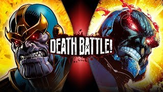 Thanos VS Darkseid Marvel VS DC  DEATH BATTLE [upl. by Thedric]