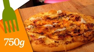 Recette de Pizza au fromage de chèvre  750g [upl. by Fabien]