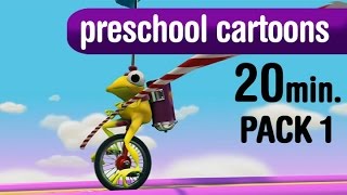 20 minutes cartoons for preescholers animated series pack1 [upl. by Iram]