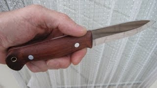 Knife making  Tesco bushcraft knife [upl. by Thorstein]