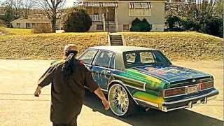 87 CHEVY CAPRICE CANDY CUSTOM PAINT on 26s WEST VA [upl. by Chapman]