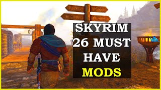 26 Essential Skyrim Mods For PS5  Best Skyrim Mods On Playstation [upl. by Aleuqahs]