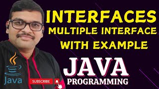 INTERFACES  MULTIPLE INHERITANCE   JAVA PROGRAMMING [upl. by Penman199]