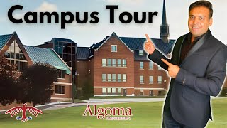 Algoma University  Sault Ste Marie CAMPUS TOUR like no other [upl. by Kondon369]