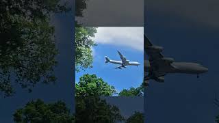 Airplane flying over Queens Park [upl. by Areta893]