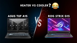 ASUS TUF A15 VS ROG STRIX G15  RTX 3050  R7 4800H  Comparison  Dont Buy the Wrong One [upl. by De842]