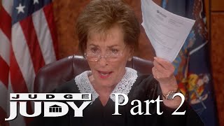 Judge Judy Thinks Puppy Story Is Baloney  Part 2 [upl. by Tiffanie644]