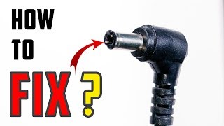 HOW TO FIX POWER ADAPTER AC CHARGER JACK  Super Easy [upl. by Aryt]