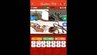 Christmas Quiz Level 11 12 13 14 15 16 17 18 19 20 Answers Xmas Quiz [upl. by Esilanna]