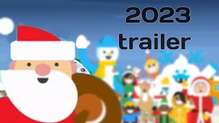 Google Santa tracker Trailer 2023 [upl. by Enyamrahc]