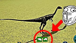 Coelophysis when near pack members gets a defense buff and with food in his mouth he runs faster [upl. by Eenafit]