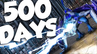 Surviving 500 Days In 2 of ARKs Best Base Locations  A FULL ARK PVP WIPE [upl. by Rosemaria]