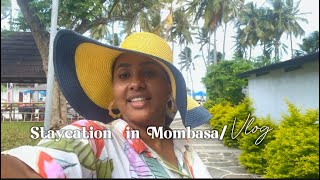 AFROLANKA PROMAX  Having a fun at Kenya Bay Beach Hotel Mombasa Staycation Vlog [upl. by Thorbert558]