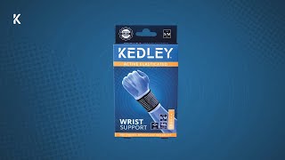 KEDLEY Active Elasticated Wrist Support  Information amp Fitting Instructions [upl. by Kimberly]