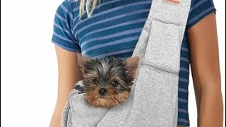 Dog Sling Carrier For Your Cute Furry Friend 🐕❤️🥰 [upl. by Pudendas426]