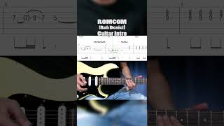 RomCom Rob Deniel guitar intro cover romcom robdeniel guitarsolo guitarcover shorts [upl. by Ittam]